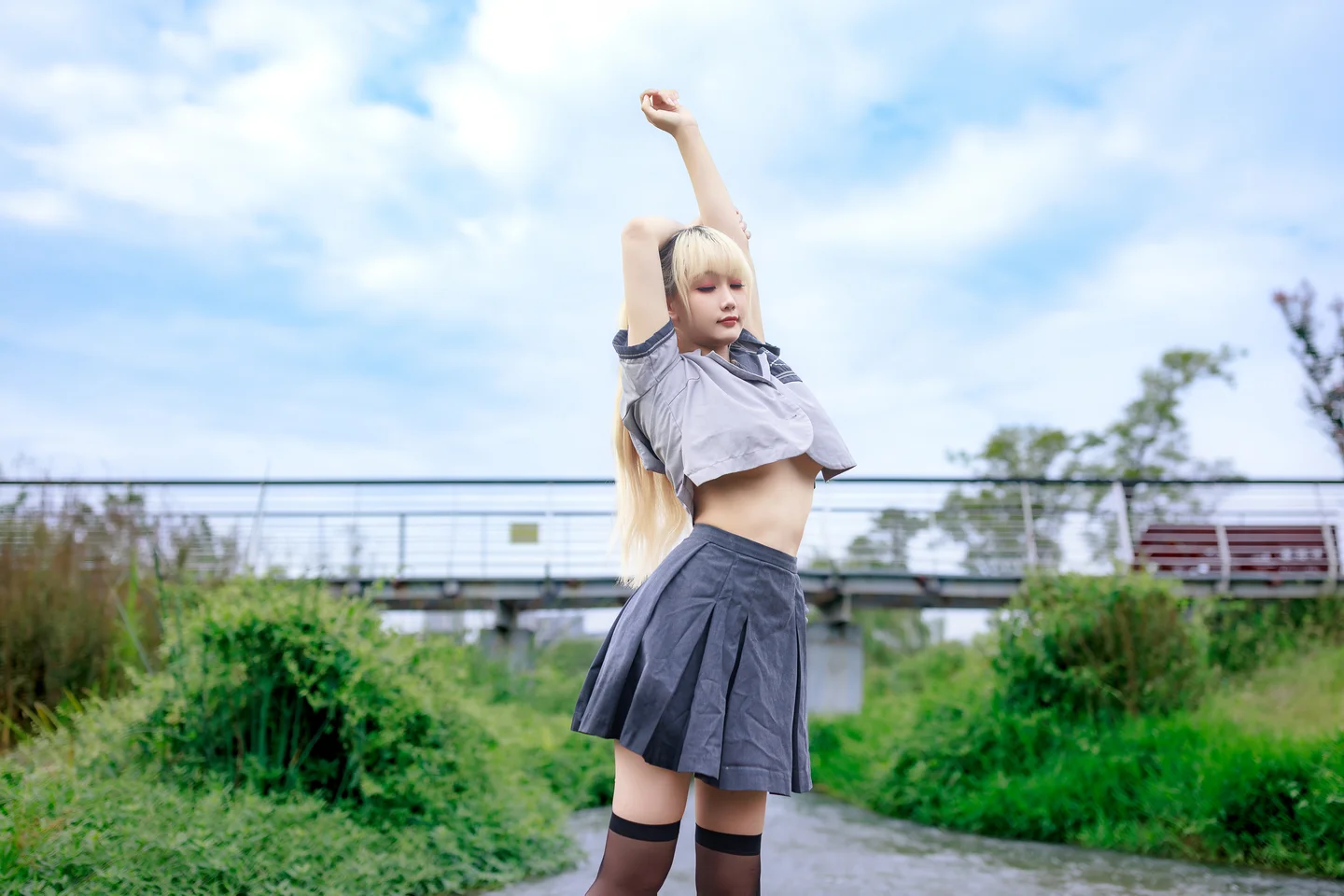 阿雪雪 - No.024 湿地JK [78P-1.77GB] tg@simisebaisi 【丝足阁】031.webp